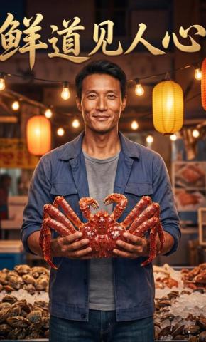 短剧鲜道见人心海报