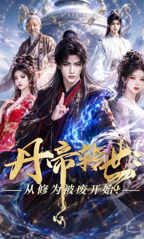 短剧《丹帝转世：从修为被废开始!》海报