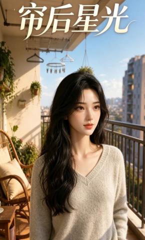 短剧《帘后星光》海报