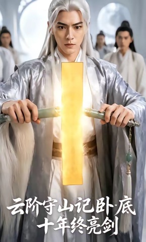 短剧《云阶守山记卧底十年终亮剑》海报