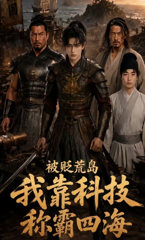 短剧《被贬荒岛我靠科技称霸四海》海报