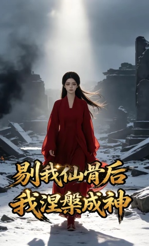 短剧《剔我仙骨后，我涅槃成神》海报