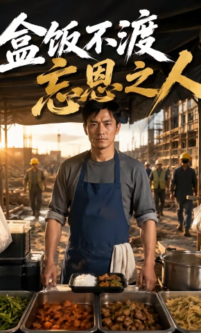 短剧《盒饭不渡忘恩之人》海报