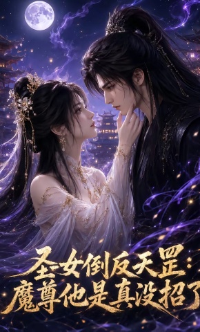 短剧《圣女倒反天罡：魔尊他是真没招了》海报