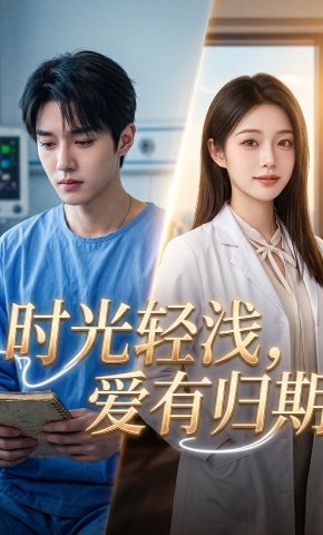 短剧《时光轻浅，爱有归期》海报