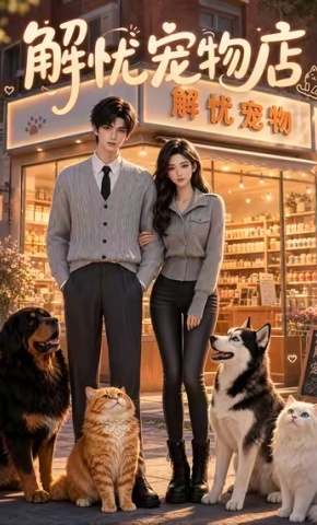 短剧《解忧宠物店》海报
