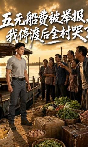 短剧《五元船费被举报，我停渡后全村哭了》海报