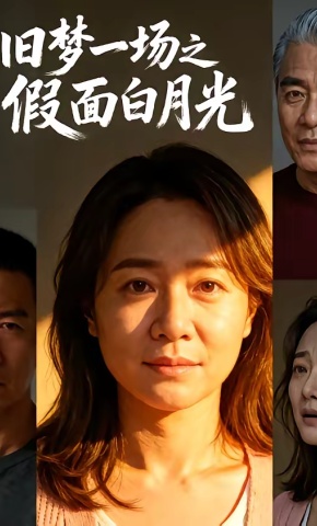 短剧《旧梦一场之假面白月光》海报