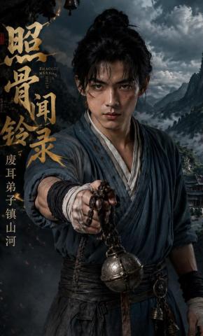 短剧《照骨闻铃录：废耳弟子镇山河》海报