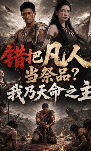 短剧《错把凡人当祭品？我乃天命之主》海报
