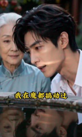 短剧《我在魔都搞动迁》海报