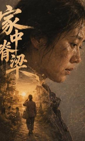 短剧《家中脊梁》海报