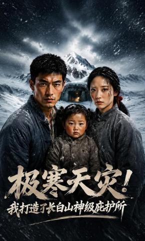 短剧《极寒天灾！我打造了长白山神级庇护所》海报