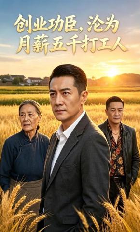 短剧《创业功臣，沦为月薪五千打工人》海报