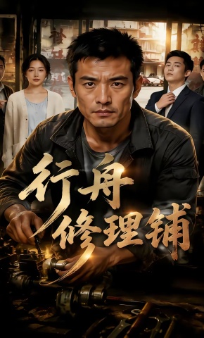 短剧《行舟修理铺》海报
