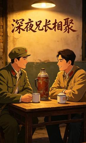短剧《深夜兄长相聚》海报