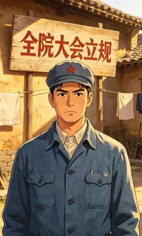 短剧《全院大会立规》海报