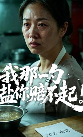 短剧《我那一勺盐你赔不起》海报