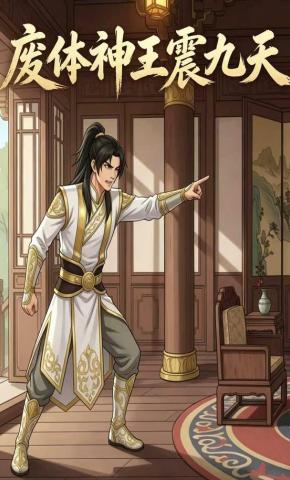 短剧《废体神王震九天》海报