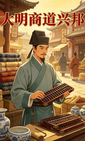 短剧《大明商道兴邦》海报