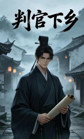 短剧《判官下乡》海报