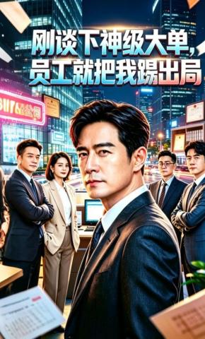 短剧《刚谈下神级大单，员工就把我踢出局》海报