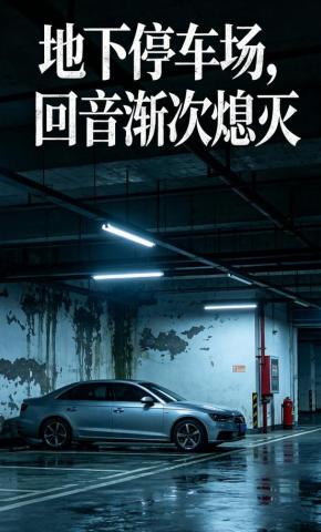 短剧《地下停车场回音渐次熄灭》海报