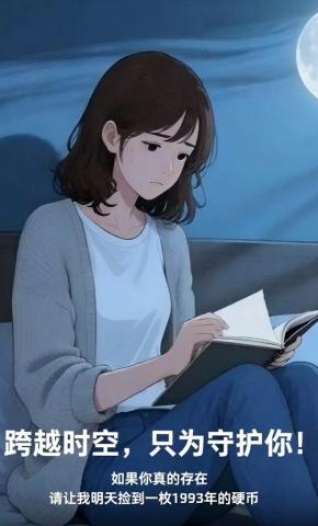 短剧《跨越时空：只为守护你！》海报