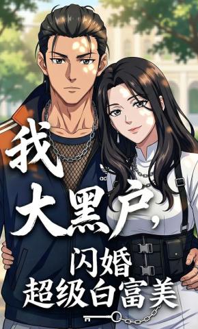 短剧《我，大黑户，闪婚超级白富美》海报