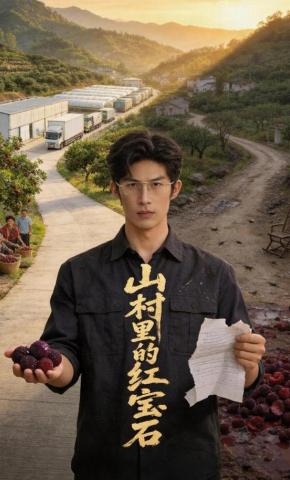 短剧《山村里的红宝石》海报