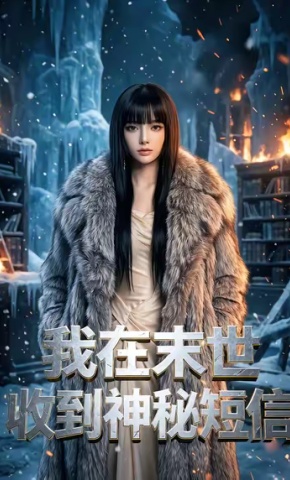 短剧我在末世收到神秘短信海报