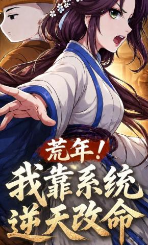 短剧《荒年！我靠系统逆天改命》海报