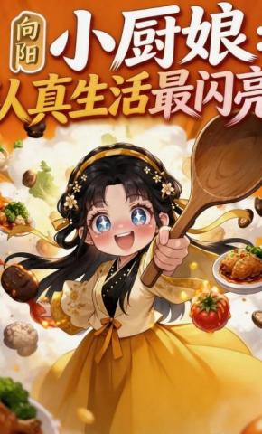短剧《向阳小厨娘：认真生活最闪亮》海报