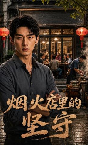 短剧《烟火店里的坚守》海报