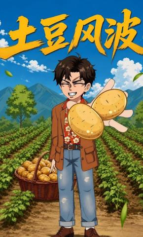 短剧《土豆风波》海报