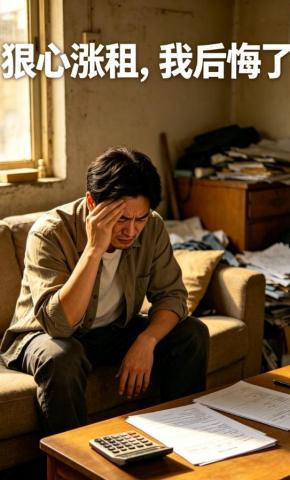 短剧《狠心涨租，我后悔了》海报
