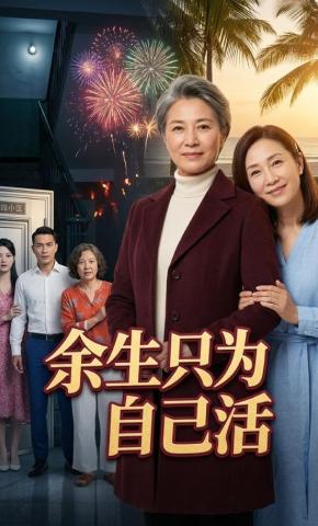 短剧《余生只为自己活》海报