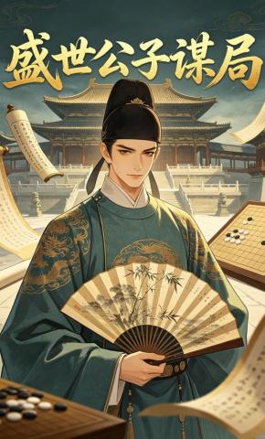 短剧《盛世公子谋局》海报