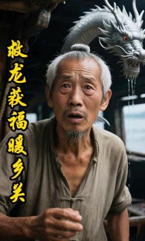 短剧《救龙获福暖乡关》海报