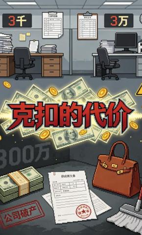 短剧《克扣的代价》海报