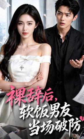 短剧《裸辞后，软饭男友当场破防》海报
