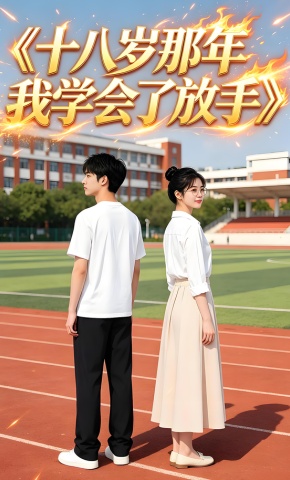 短剧《十八岁那年我学会了放手》海报