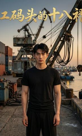 短剧《江码头的十八褶》海报