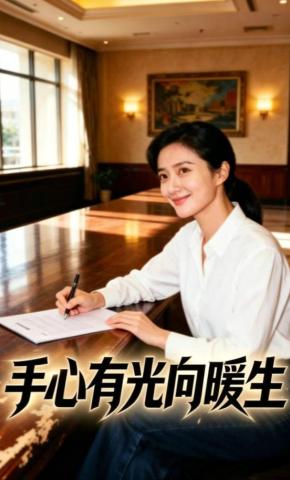短剧《手心有光向暖生》海报