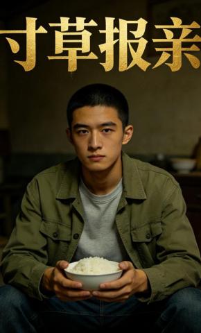 短剧《寸草报亲》海报