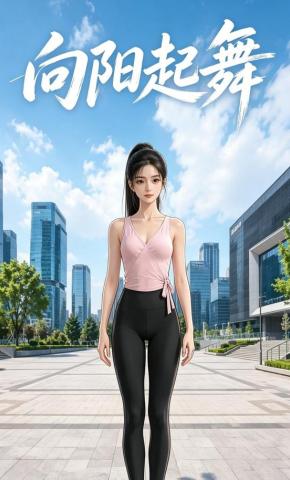 短剧《向阳起舞》海报