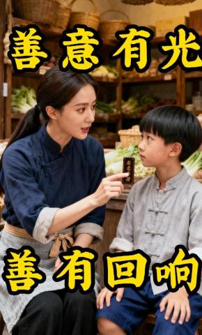 短剧《善意有光善有回响》海报