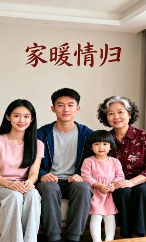 短剧《家暖情归》海报