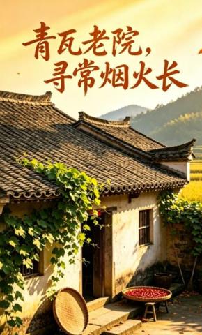 短剧《青瓦老院，寻常烟火长》海报