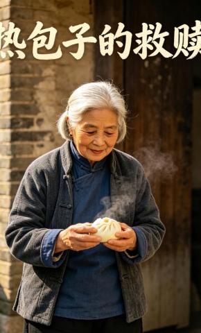 短剧《热包子的救赎》海报